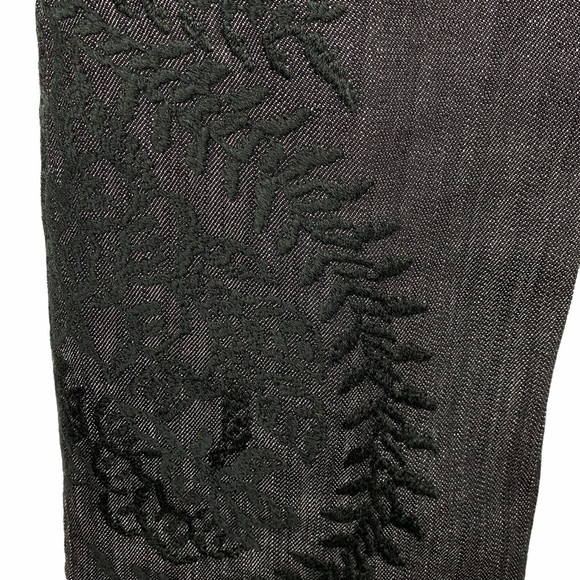 Escada Sport Kate Embroidered High Waisted Jean 8 - Picture 8 of 13